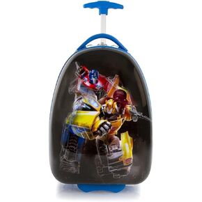 Heys Transformers Boy's 18 Inch Hardside Carry-on Luggage Wheeled Suitcase (Blue-Black) in Kuwait