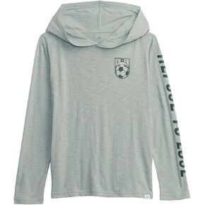 GAP Boys' Graphic Sleeve Hooded Tee T-Shirt