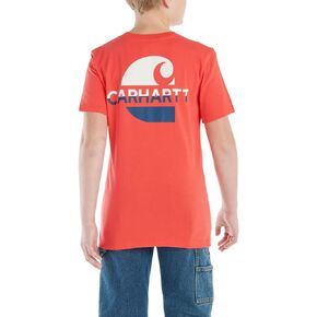 Carhartt Boys' Big Short-Sleeve Gradient C T-Shirt in Saudi Arabia