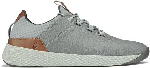 OLUKAI Nanea Li Men's Sneaker Shoes, Weather-Resistant & Breathable Canvas, Comfort Fit & Wet Grip Rubber Soles in Saudi Arabia