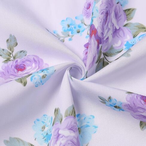 binboll Girls Dress Casual Clothes Above Knee Floral Printed Dresses Backless Summer Dresses in Kuwait