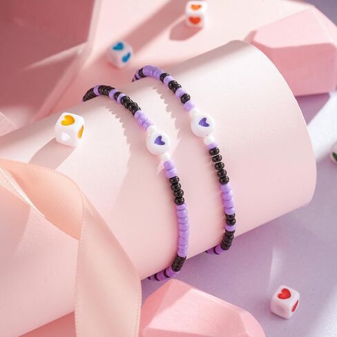 PPJew Back to School Bracelets Mommy Mama and Me Bracelets Mother Daughter First Day of School Gifts for Daughter Girls in Kuwait