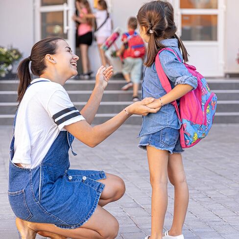PPJew Back to School Bracelets Mommy Mama and Me Bracelets Mother Daughter First Day of School Gifts for Daughter Girls in Kuwait
