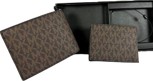 Michael Kors Men's 3 in 1 Wallet Box Set (Chili) in Saudi Arabia
