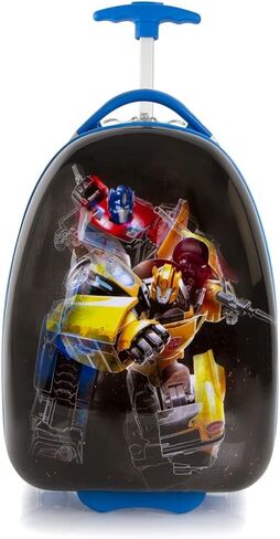 Heys Transformers Boy's 18 Inch Hardside Carry-on Luggage Wheeled Suitcase (Blue-Black) in Kuwait