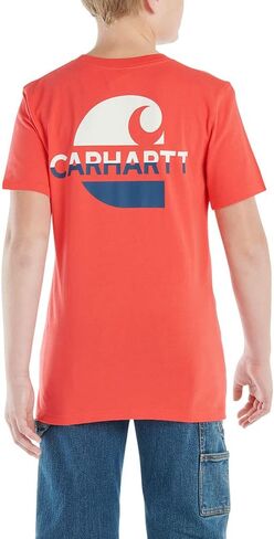 Carhartt Boys' Big Short-Sleeve Gradient C T-Shirt in Saudi Arabia