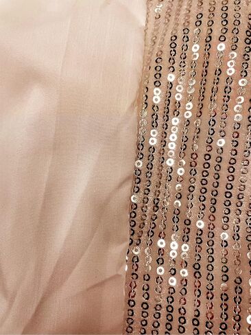 Women's Sparkle Sequin Bomber Jacket Coat Long Sleeve Back Split Party Rave Street Outerwear Champagne S in Kuwait