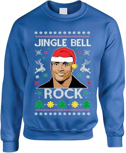 ALLNTRENDS سويت شيرت للبالغين Jingle Bell Rock عصري وحفلات عيد الميلاد القبيحة in Kuwait