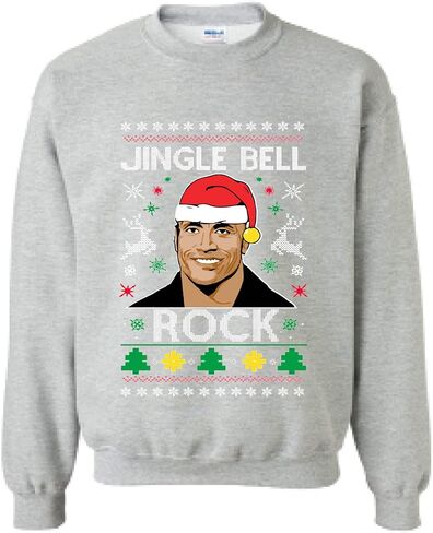 ALLNTRENDS سويت شيرت للبالغين Jingle Bell Rock عصري وحفلات عيد الميلاد القبيحة in Kuwait