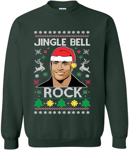ALLNTRENDS سويت شيرت للبالغين Jingle Bell Rock عصري وحفلات عيد الميلاد القبيحة in Kuwait