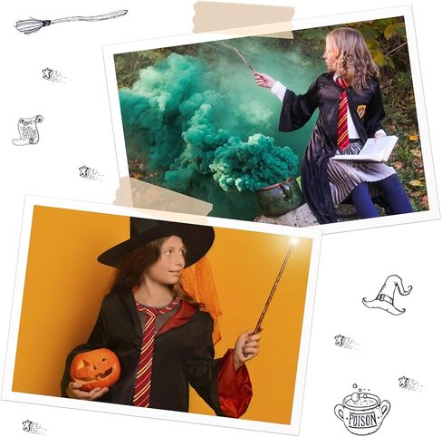 مجموعة ربطات العنق والأطواق المزيفة من WATCPNO - ربطات عنق جديدة للبالغين مع ياقة مزيفة - إكسسوار أزياء الهالوين in Kuwait