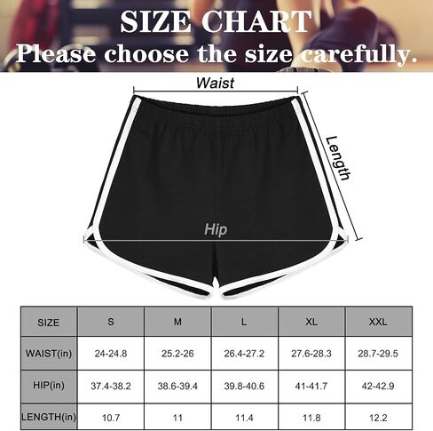 Motarto 3 Pack Women Cotton Sports Shorts Athletic Shorts Yoga Dance Summer Short Pants in Kuwait