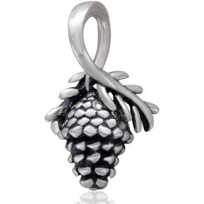 Choruslove 2024 Christmas Series Charms 925 Sterling Silver Fairy, Pinecone Beads, Xmas Charms fits European Style Bracelet, Gifts for Christmas Day/Women/Men in Saudi Arabia
