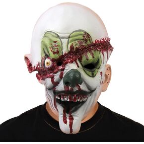 قناع المهرج المخيف من KJOCOS للكبار، قناع الجوكر القاتل للهالوين، قناع الهالوين للرجال in Kuwait