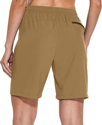 ChinFun Women's Stretch Cargo Shorts Lightweight Hiking Shorts Quick Dry Outdoor Shorts Water Resistant with 6 Pockets in Kuwait