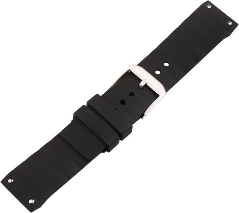 23mm Men's silicone watch strap compatible with Cartier W20121U2 Santos100 women's rubber watch chain Outdoor sports waterproof bracelet buckle in Saudi Arabia