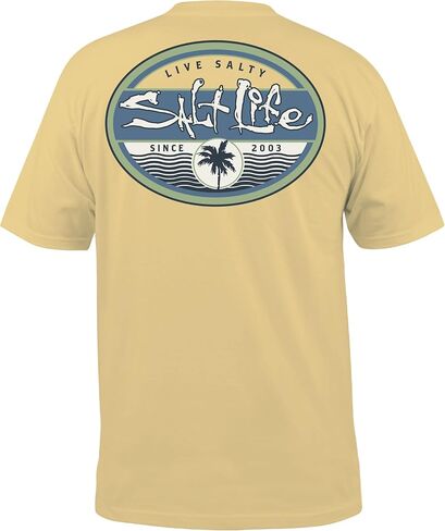 Salt Life Men's Wavy Days Short Sleeve Tee in Saudi Arabia