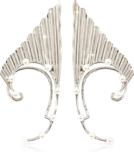 Elf Ear Cuffs Mermaid Earrings Accessories Fairy Earrings Elf Accessories Mermaid Costume in Saudi Arabia