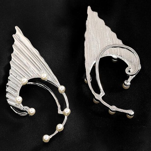 Elf Ear Cuffs Mermaid Earrings Accessories Fairy Earrings Elf Accessories Mermaid Costume in Saudi Arabia