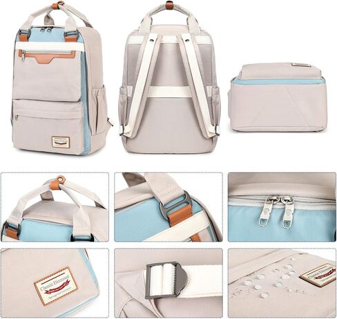 MYHOZEE Laptop Backpacks 15.6 Inch, School College Backpack Computer Bookbag Travel Daypack Bookbags for Women Men in Kuwait