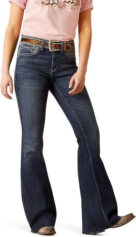 Ariat Women's R.e.a.l. High Rise Doba Flare Jean in Saudi Arabia