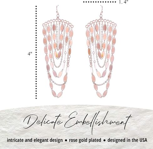 Bohemian Boho Tassel Dangle Drop Earrings for Women – Lightweight Filigree Gypsy Coin Chandelier Disc Charm Hoops – included Gift Box in Saudi Arabia