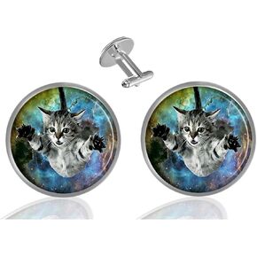 ecowcow Custom Classic Jewelry Tuxedo Shirt Gold Cufflinks Men's Unique Business Wedding Gifts in Kuwait