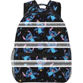 Pcoxeim 16 بوصة حقيبة ظهر كارتون أنيمي للجنسين حقيبة سفر خفيفة الوزن للكمبيوتر المحمول حقائب ظهر عادية للكمبيوتر المحمول in Kuwait