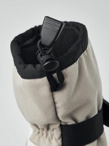 Hestra Unisex Powder Gauntlet Mitt, Windproof, Leather Everyday Winter Wear, Alpine Skiing Mitten for Men & Women in Saudi Arabia