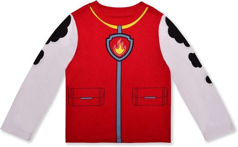 Paw Patrol Nickelodeon Boys Chase, Rubble or Marshall Long Sleeve T-Shirt and Jogger Set for Toddler and Little Kids in Saudi Arabia