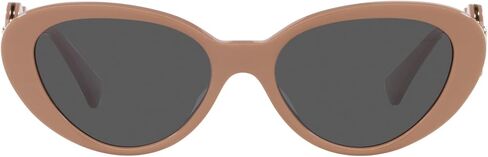 Versace Woman Sunglasses Black Frame, Dark Grey Lenses, 54MM in Saudi Arabia