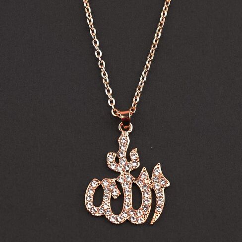 WUSUANED Islam Allah Pendant Necklace Muslim Jewelry Religious gift in Saudi Arabia