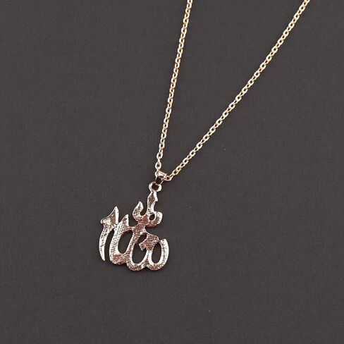 WUSUANED Islam Allah Pendant Necklace Muslim Jewelry Religious gift in Saudi Arabia