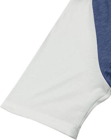 تي شيرتات نسائية كاجوال من Bingerlily بأكمام 3/4 كتلة ألوان بلوزات لطيفة ومريحة in Kuwait