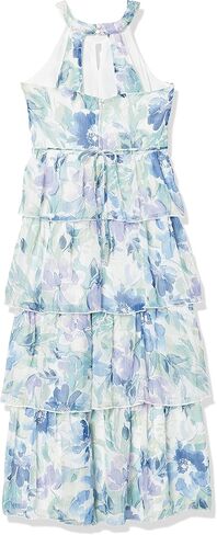 Speechless Girls' Full Length Tiered Ruffled Dress in Saudi Arabia