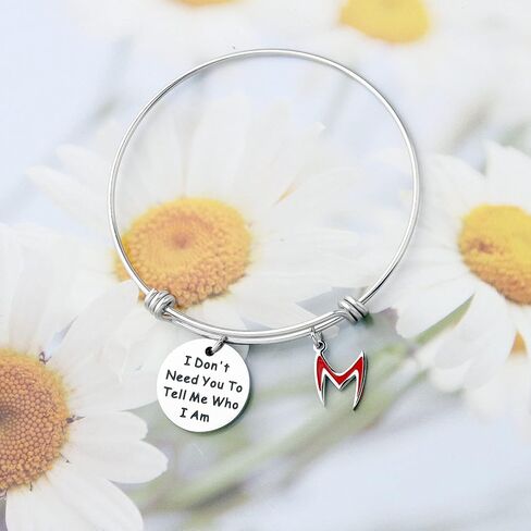 AKTAP Super Women Witch Gift Inspiring Super Hero Bracelets for Fans I Don't Need You To Tell Me Who I Am Helmet Bangle in Saudi Arabia