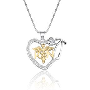 FUSTMW RN Nurse KeyChain Gift RN Graduate Gifts Registered Nurse Gifts RN Charm in Kuwait