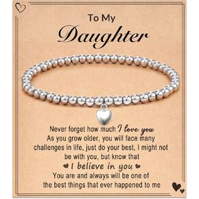 هدايا HGDEER ​​HGDER للأم والابنة والأخت للفتيات المراهقات، سوار قابل للتعديل للنساء والفتيات in Kuwait