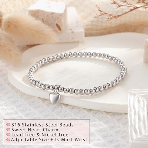 هدايا HGDEER ​​HGDER للأم والابنة والأخت للفتيات المراهقات، سوار قابل للتعديل للنساء والفتيات in Kuwait