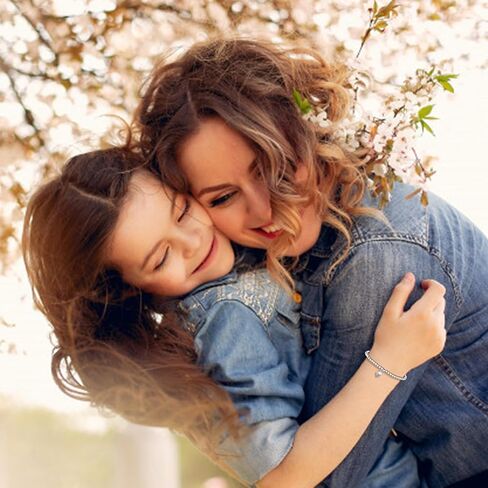 هدايا HGDEER ​​HGDER للأم والابنة والأخت للفتيات المراهقات، سوار قابل للتعديل للنساء والفتيات in Kuwait