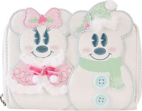 Loungefly Disney Mickey & Minnie Pastel Snowman Wallet Disney in Saudi Arabia
