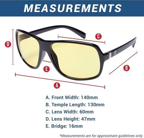 نظارات قيادة ليلية نايت لايت نافيغايتور من ايجل آيز - أسود in Kuwait