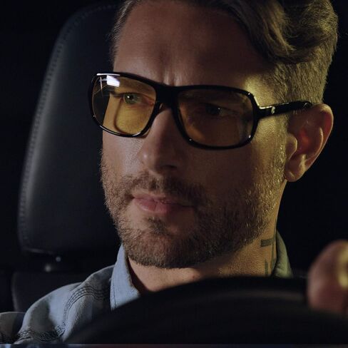 نظارات قيادة ليلية نايت لايت نافيغايتور من ايجل آيز - أسود in Kuwait