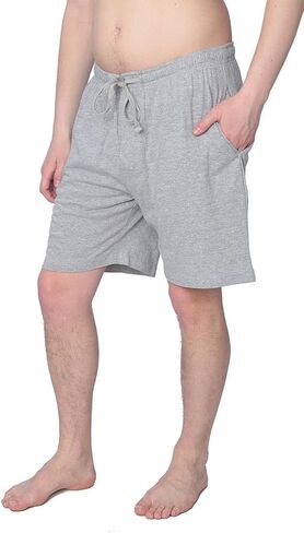 شورت بيجامة منسوج من الجيرسي للرجال متوفر بمقاسات كبيرة in Kuwait
