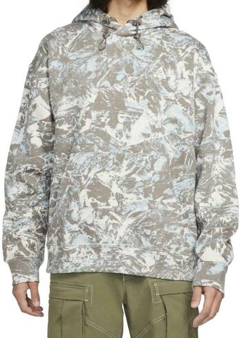 Nike ACG Men's Therma-FIT Fleece Allover Print Pullover Hoodie in Saudi Arabia