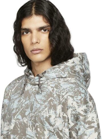Nike ACG Men's Therma-FIT Fleece Allover Print Pullover Hoodie in Saudi Arabia