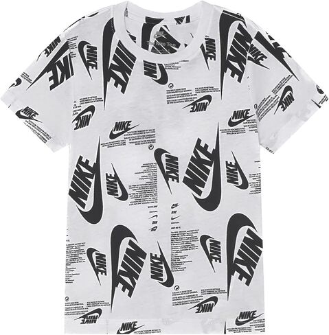 طباعة كاملة للعلامة التجارية Futura للأولاد من Nike (للأطفال الصغار/الأطفال الصغار) in Kuwait