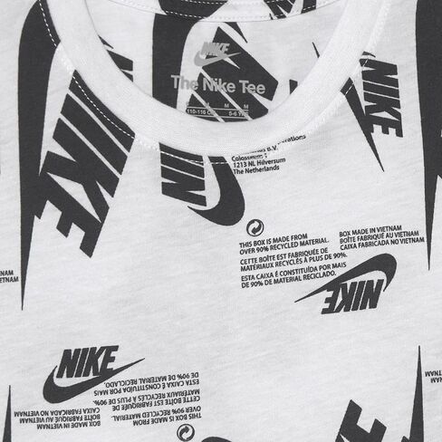 طباعة كاملة للعلامة التجارية Futura للأولاد من Nike (للأطفال الصغار/الأطفال الصغار) in Kuwait