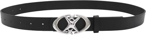 AIBEARTY Women Girls Glitter Rhinestone Star Buckle Belt Y2K Leather Waist Belt Waistband for Jeans Dresses in Saudi Arabia