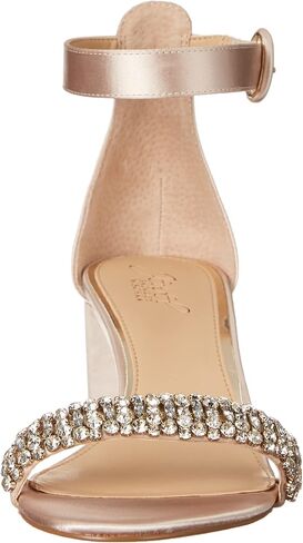 Jewel Badgley Mischka James Ankle Strap Block Heel in Saudi Arabia